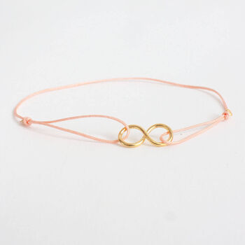 Gold Infinity Bracelet, Assorted Colours, 9 of 9
