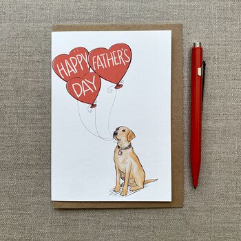 Labrador Father's Day Card, 2 of 4