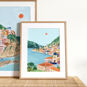 Lake Garda, Italy Travel Art Print, 2 of 6