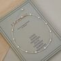 Taina Ivory Silver Pearl Ball Charm Necklace, thumbnail 3 of 7