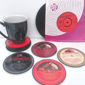 Personalised Album Vinyl Coasters, 9 of 12