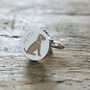 Golden Cocker Spaniel Cufflinks Personalised Dog Lover Gift, thumbnail 2 of 11