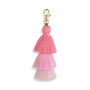 Pink Bag Tassel Charm, thumbnail 1 of 2