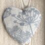 Heart Shaped Lavender And Chamomile Wheat Bag, thumbnail 1 of 4