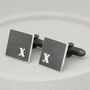 10th Anniversary Gift For Him. Roman Numeral Cufflinks, thumbnail 7 of 10