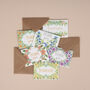 Set Of Six Floral Mini Thank You Cards, thumbnail 11 of 11