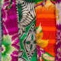 Upcycled Cotton Sari Gift Bags X Five, thumbnail 3 of 6
