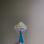 Stained Glass Iridescent Mushroom Suncatcher, thumbnail 6 of 8