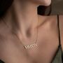 Personalised 'Special Date' Roman Numeral Necklace, thumbnail 5 of 8