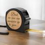 Personalised Father's Day Tape Measure Gift, thumbnail 1 of 5