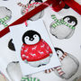 Baby Penguin Christmas Wrapping Paper, thumbnail 4 of 11