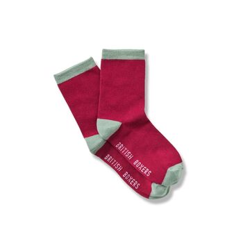 Women's Four Pair 'Forest Berry' Bamboo Sock Gift Box, 5 of 5