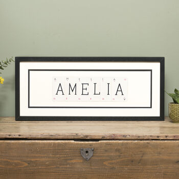 Personalised Name Vintage Picture, 6 of 9