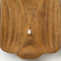 Raindrop Freshwater Pearl Necklace, thumbnail 9 of 10