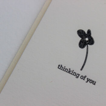 Thinking Of You Sympathy Card, 4 of 7