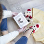 Personalised Christmas Reindeer Slipper Gift Box, thumbnail 3 of 3