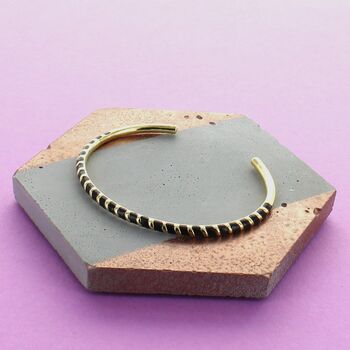 Enamel Coloured Twisted Bangles, 4 of 11