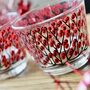 Red Berry Painted Tea Light Holders, thumbnail 4 of 5