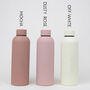 Personalised Heart Name Insulated Chubby Drinks Bottle, thumbnail 3 of 6