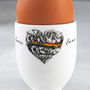 Love Is Love Fine Bone China Egg Cup, Gay Pride, Lgbt, thumbnail 2 of 4
