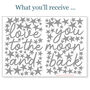 Love You To The Moon And Back Fabric Wall Sticker, thumbnail 6 of 7