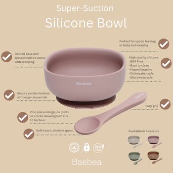 My First Baby Suction Bowl And Spoon Set, 2 of 11