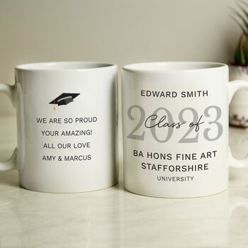 Personalised Class Of Graduation Mug, 6 of 6