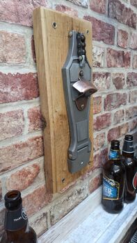 Wall Drum Pedal Beer Bottle Opener, 8 of 8