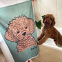 Personalised Dog Lover Pet Towel, thumbnail 2 of 12