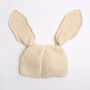 Bunny Baby Slippers And Hat Knitting Kit Year Of Rabbit, thumbnail 4 of 8