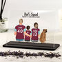 Personalised Dad Squad Family Acrylic Plaque, thumbnail 1 of 12