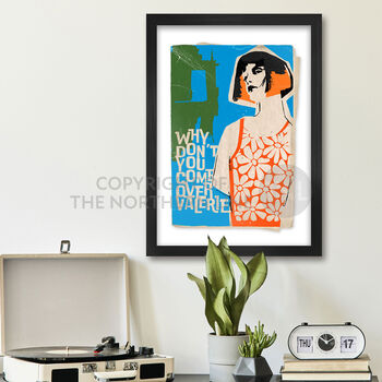 Valerie Music Poster Print, 2 of 4
