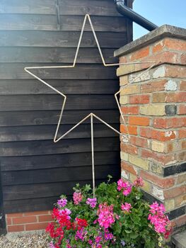 Pair Of Garden Stars On Spikes, 3 of 6