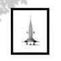 Concorde Aircraft Close Up Print – Aviation Wall Art, Supersonic Jet Poster, Gift For Aviation Lovers, thumbnail 2 of 5