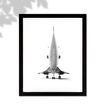 Concorde Aircraft Close Up Print – Aviation Wall Art, Supersonic Jet Poster, Gift For Aviation Lovers, 2 of 5