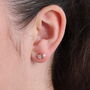 Friendship Star Pearl Sterling Silver Earrings, thumbnail 7 of 7