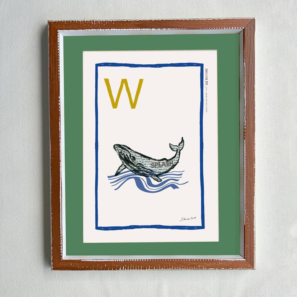 'W'' For Whale Cup Limited Edition Print, 1 of 5