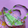 Rainbow Autumn Leaves Cotton Reversible Waterproof Canvas Tote Bag, thumbnail 4 of 4