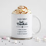Personalised Perfect Hot Chocolate Mug, thumbnail 1 of 2