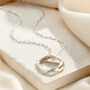 Mini Fluid Circle Pendant Necklace, thumbnail 5 of 12