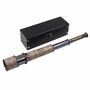 Personalised 16 Inch Gunmetal And Leather Telescope, thumbnail 10 of 11