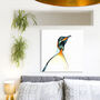 Inky Penguin Canvas Gallery Print, thumbnail 2 of 8