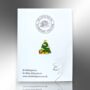 Tiny Christmas Tree Enamel Tie Or Lapel Pin Brooch, thumbnail 5 of 8