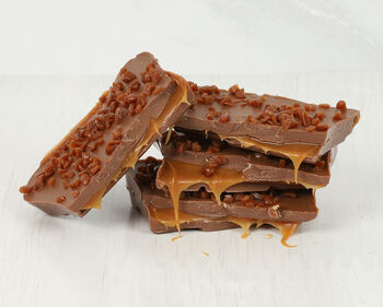 Smooth And Crunchy Caramel Milk Chocolate Bar, 3 of 3