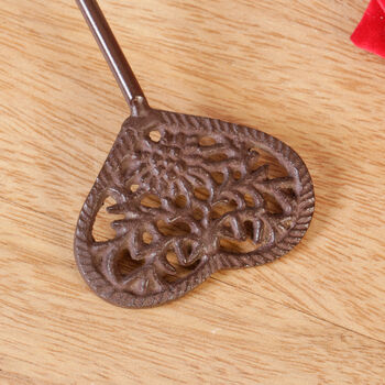 Cast Iron Heart Candle Snuffer, 5 of 9