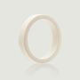 Aro | Minimalist Concrete Bracelet In White, thumbnail 1 of 6