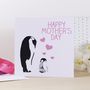 'Happy Mother's Day' Penguin Card, thumbnail 2 of 3