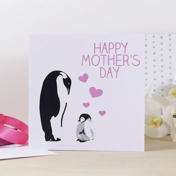 'Happy Mother's Day' Penguin Card, 2 of 3