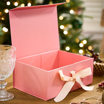 Personalised Luxury A5 Blush Pink Gift Box, 3 of 6
