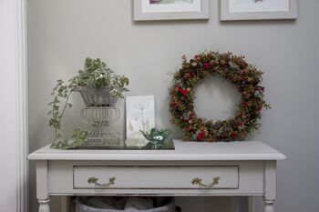 Autumn Berry Wreath For Wall Or Door Decoration, 9 of 10